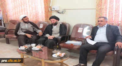 دیدار مسئول محترم  نهاد نمایندگی مقام معظم رهبری در دانشگاه های استان خوزستان