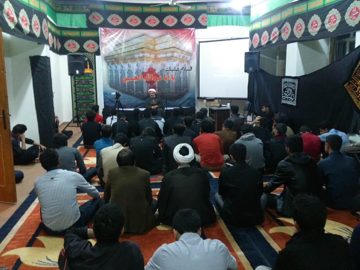 مراسم هفتگی هیات محبان اهل بیت (ع)