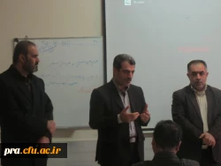 در روز چهارشنبه ، پنج شنبه وجمعه سه هفته متوالی ، دوره ضمن خدمت تحت عنوان ارزشیابی توصیفی وعملکرد تحصیلی به میزان 72 ساعت در پردیس حضرت رسول