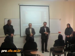 در روز چهارشنبه ، پنج شنبه وجمعه سه هفته متوالی ، دوره ضمن خدمت تحت عنوان ارزشیابی توصیفی وعملکرد تحصیلی به میزان 72 ساعت در پردیس حضرت رسول