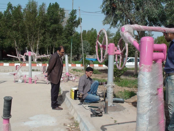 نصب وسایل ورزشی