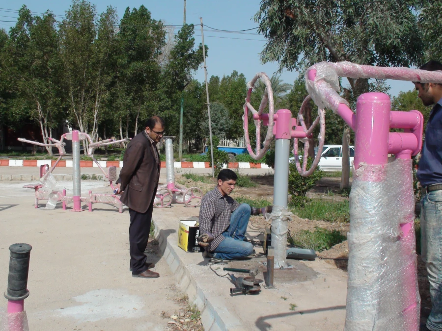 نصب وسایل ورزشی