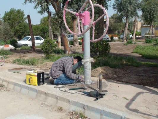 نصب وسایل ورزشی