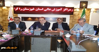 حضور ریاست محترم دانشگاه فرهنگیان جناب آقای دکتر مهرمحمدی به مناسبت آغازین سال تحصیلی 94/95