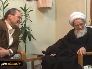 دیدارسرپرست دانشگاه فرهنگیان با آیات عظام درقم