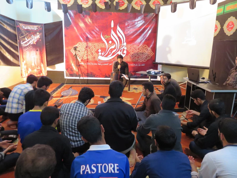 جلسه عزاداری حضرت زهرا (س)