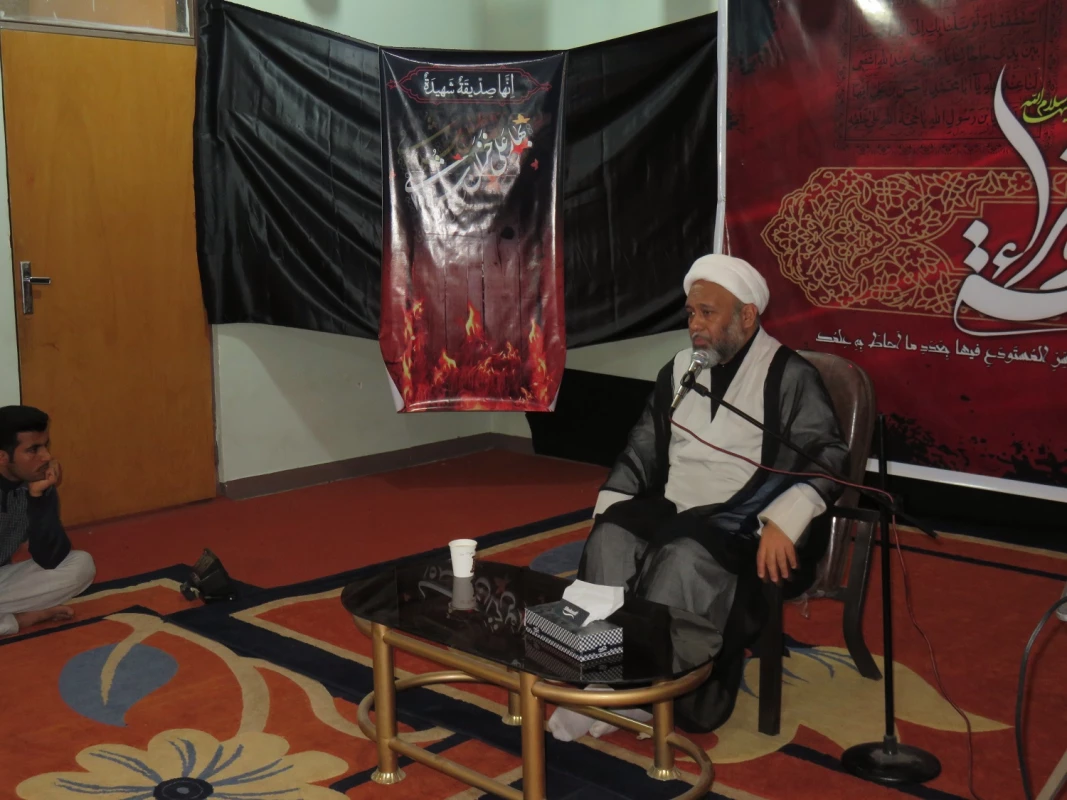 جلسه عزاداری شب دوم