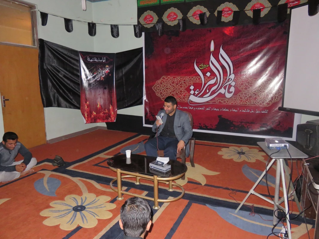 جلسه عزاداری شب دوم