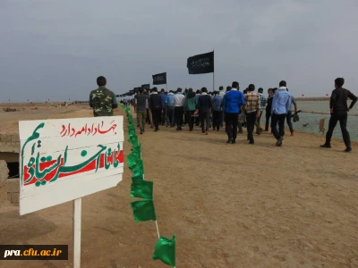 اعزام دانشجومعلمان پردیس حضرت رسول اکرم(ص) خوزستان به اردوی راهیان نور