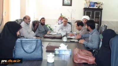 برگزاری جلسه ستاد اقامه نماز دانشگاه فرهنگیان خوزستان