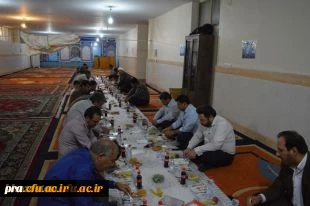 ضیافت افطار در دانشگاه فرهنگیان خوزستان به مناسبت ماه مبارک رمضان