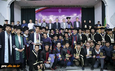 آیین دانش آموختگی ورودی سال 91 دانشگاه فرهنگیان استان خوزستان  برگزار گردید