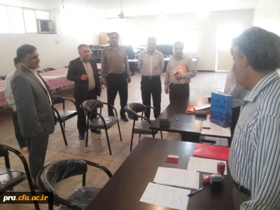 معاون دانشجویی دانشگاه فرهنگیان کشور از فرآیند مصاحبه داوطلبان ورود به دانشگاه فرهنگیان خوزستان بازدید کرد