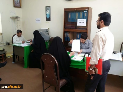 دانشجویان جدیدالورود مقطع کارشناسی ناپیوسته پردیس حضرت رسول اکرم (ص) ثبت نام کردند