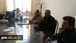 جلسه هماهنگی جهت نشست توجیهی  با دانشجویان جدید الورود