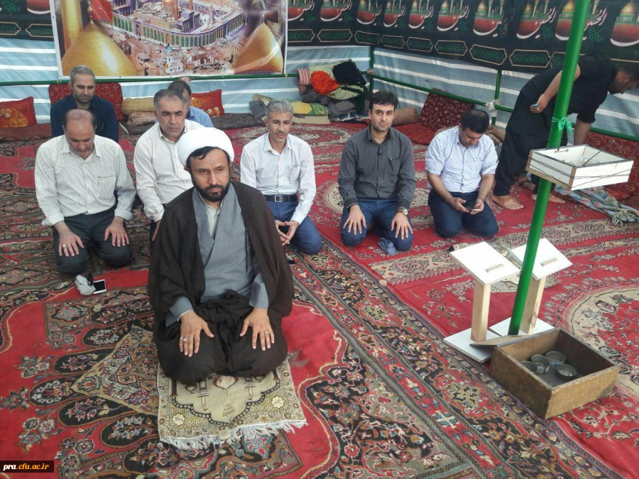 بازدید از موکب اباعبدالله (ع) در مرز جذابه