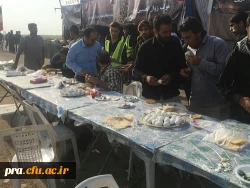 بازدید از موکب اباعبدالله (ع) در چذابه