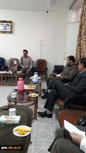 برگزاره جلسه اساتید گروع علوم تربیتی