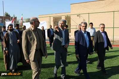 افتتاحیه چمن مصنوعی