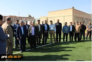 افتتاحیه چمن مصنوعی