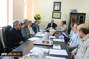 جلسه هم اندیشی سرپرست مدیریت استانی و سرپرست پردیس با اعضای هیات علمی