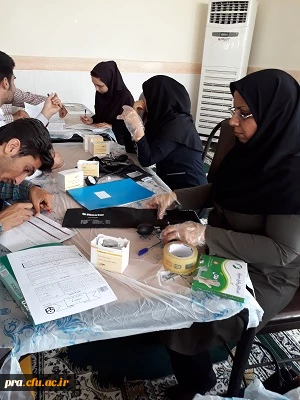 ارزیابی سلامت دانشجویان به مناسب هفته جوان