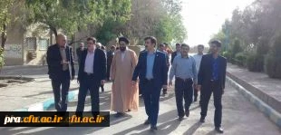 بازدید رییس و هیات رییسه دانشگاه فرهنگیان از مرکز آموزش عالی امام رضا (ع) اندیمشک