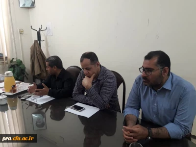 سومین جلسه هفتگی حوزه معاونت آموزشی ، فرهنگی وپژوهشی