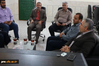 حضور شهردار محترم شهرستان کارون به همراه معاونین در پردیس