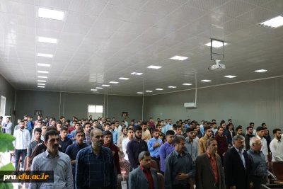 حضورپرفسور کرم زاده در جمع پرشور دانشجویان پردیس