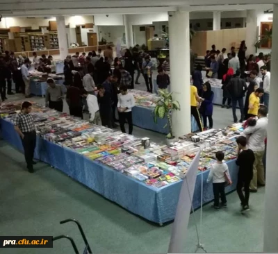 بازدید دانشجویان پردیس از نمایشگاه کتاب