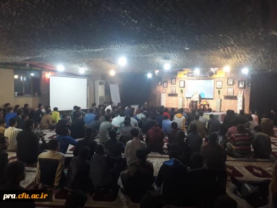 حضور دانشجویان در شبی با شهدا و یادواره شهید مدافع حرم سردار نوری