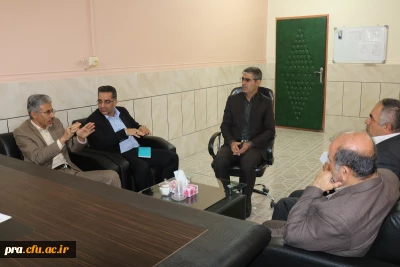 بازدید آقای مشهدی رئیس اداره سراهای دانشجویی سازمان مرکزی از پردیس