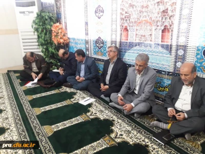 دیدار صمیمی مسئول محترم امور پردیس ها و هئیت همراه با دانشجویان پردیس