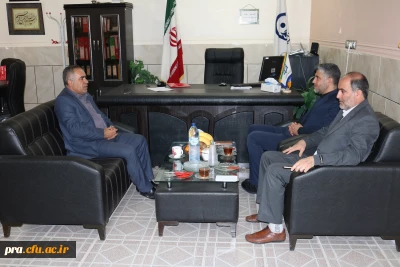 بازدید معاونت محترم حراست سازمان مرکزی جناب آقای مختار نژاد وجناب آقای رضایی زاد مسئول حراست استان از پردیس حضرت رسول اکرم(ص)