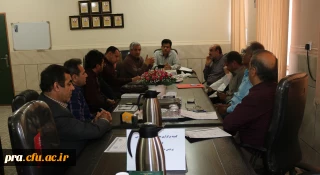 جلسه اساتید هیات علمی و مدرس مامور آموزشی