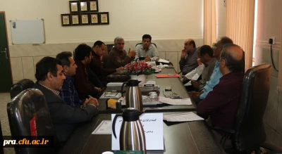 جلسه اساتید هیات علمی و مدرس مامور آموزشی