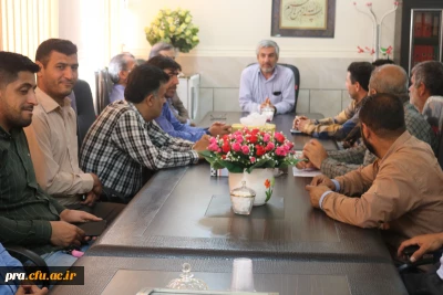 تجلیل وتقدیر از خدمات ارزنده آقای امیر ولی زاده که به بازنشستگی نائل گردید