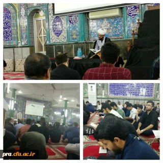 شرکت دانشجویان در مراسم احیاء و مناجات اولین شب از لیالی قدر