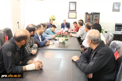 اولین جلسه شورای اداری پردیس