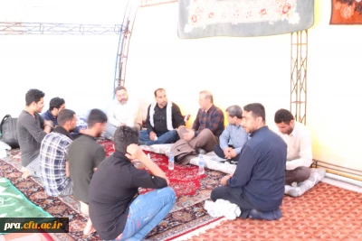 بازدید سرپرست محترم پردیس از موکب دانشگاه فرهنگیان استان