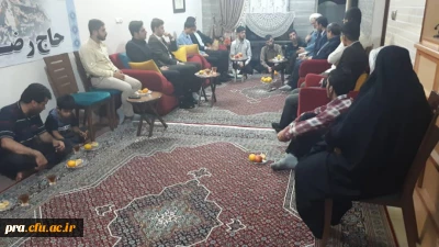 دیدار با خانواده شهید مدافع حرم حاج رضا مولائی 