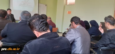 برگزاری کارگاه مدیریت تحول سازمانی در پردیس حضرت رسول اکرم (ص) اهواز