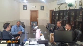 نشست مسئولین پردیس حضرت رسول اکرم(ص) اهواز با ریاست دانشکده ی ادبیات دانشگاه شهید چمران اهواز