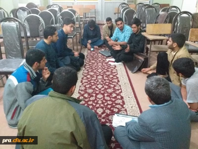 تشکیل اولین جلسه شورای بسیج دانشجویی و امور فرهنگی در مورد برگزاری اردوی راهیان نور در پردیس حضرت رسول اکرم (ص)