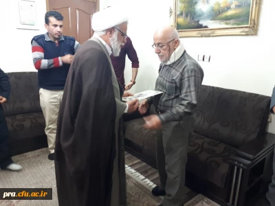 دیدار دانشجویان و کارکنان پردیس حضرت رسول اکرم(ص) خوزستان با خانواده معزز و بزرگوار شهید مدافع حرم علی حسینی کاهکش