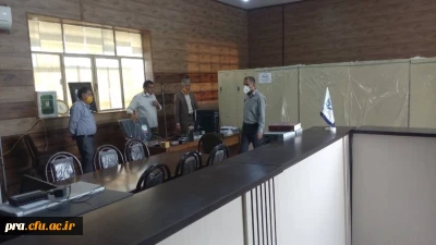 بازدید مدیریت محترم پردیس های استان خوزستان دکتر جرفی از پردیس حضرت رسول اکرم(ص) خوزستان