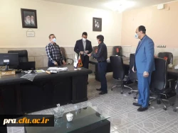 تقدیر از سرپرستان خوابگاه های برادران پردیس حضرت رسول اکرم (ص) 2