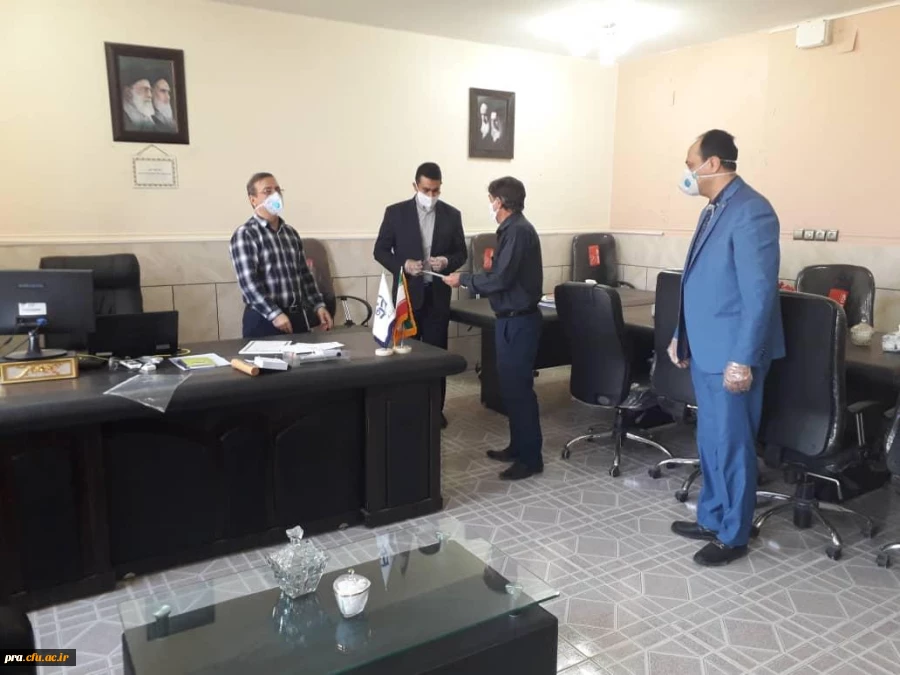 تقدیر از سرپرستان خوابگاه های برادران پردیس حضرت رسول اکرم (ص) 2