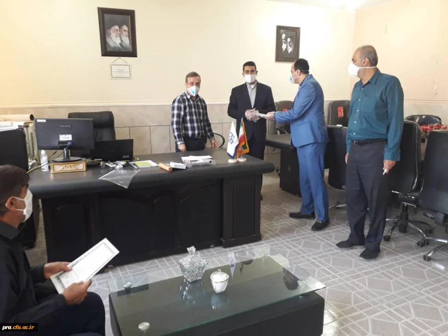 تقدیر از سرپرستان خوابگاه های برادران پردیس حضرت رسول اکرم (ص) 3